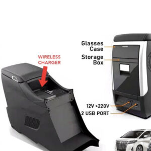 Alphard/Vellfire AGH30 Console Box ( Black Colour )